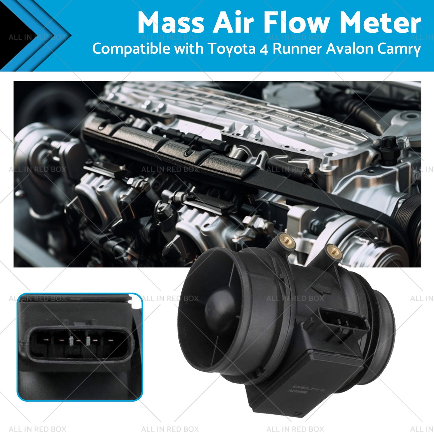 {{ Mass Air Flow Sensor 22250-20020 Suitable For Toyota Avalon Camry 4runner Tacoma }} - Buy Car Parts Online at {{ Kaka Auto Parts }}.