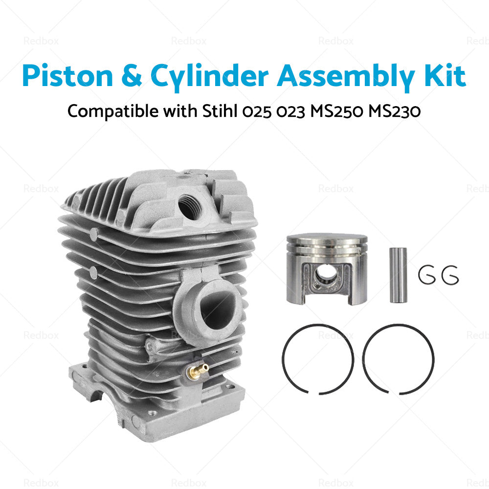 {{ Piston and Cylinder Assembly Kit Suitable for Stihl 025 023 MS250 MS230 42. 5mm }} - Buy Car Parts Online at {{ Kaka Auto Parts }}.