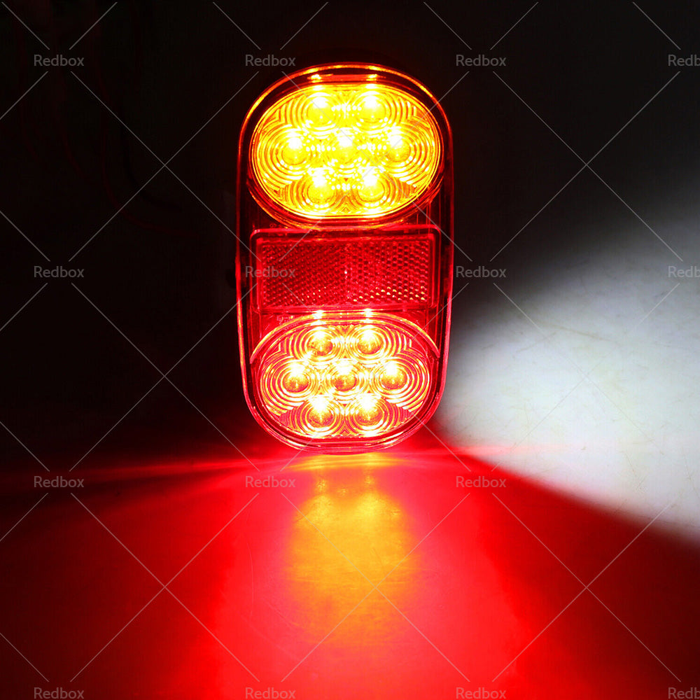 {{ 2x Trailer Lights 28 LED Tail Light Truck Camper UTE Caravan 4WD Stop Indicator }} - Buy Car Parts Online at {{ Kaka Auto Parts }}.