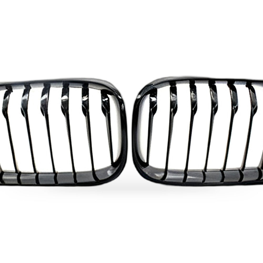 Gloss Black Grille Single Line Grille Suitable for BMW 1 Series F20 2015-2017 - XQ1