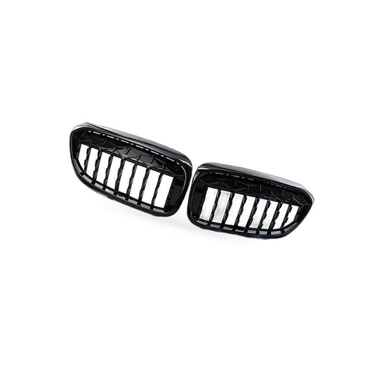 Meteor Semi-Plated Grille Suitable for BMW 5 Series G30 G38 2017-2019