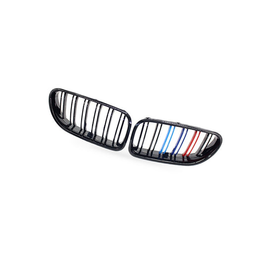 Gloss Black Double Line Grille Suitable for BMW 6 Series F06 F12 F13 2012-2016 M
