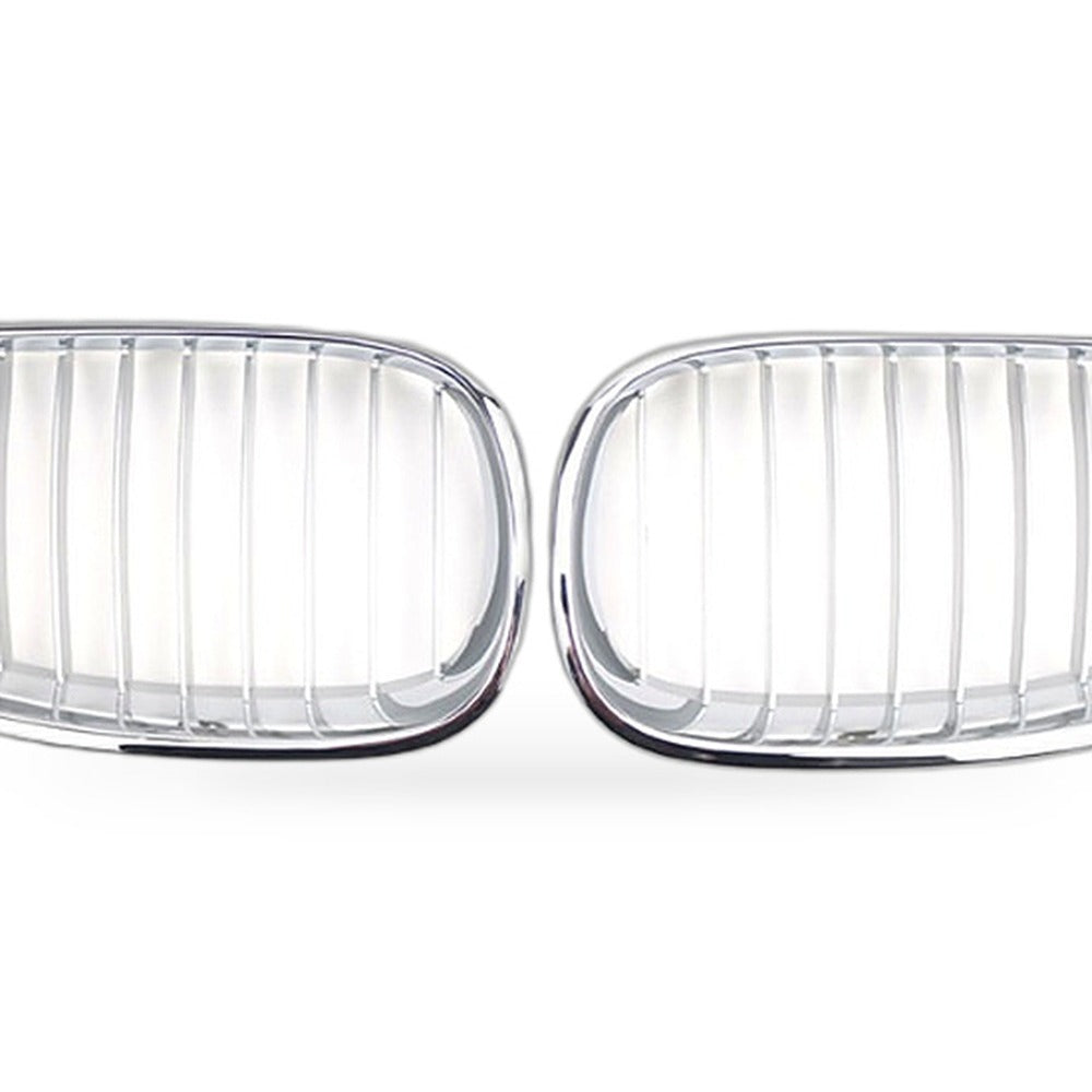 Chrome Front Bumper Grille Suitable for BMW 5 Series E60 E61 2.5 3.0 04-09 N52 - XQ1
