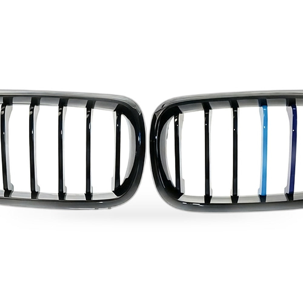 Gloss Black M-Style Grille Suitable for BMW X5 F15 X6 F16 14-17 GZ.A-F15-LK-LM - XQ1