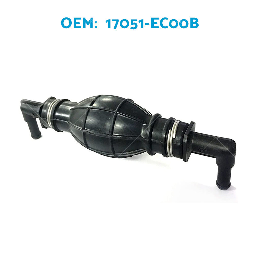 {{ 1pc Fuel Primer Bulb 8mm Fits For Nissan Navara D40 Pathfinder R51 17051-EC00B }} - Buy Car Parts Online at {{ Kaka Auto Parts }}.