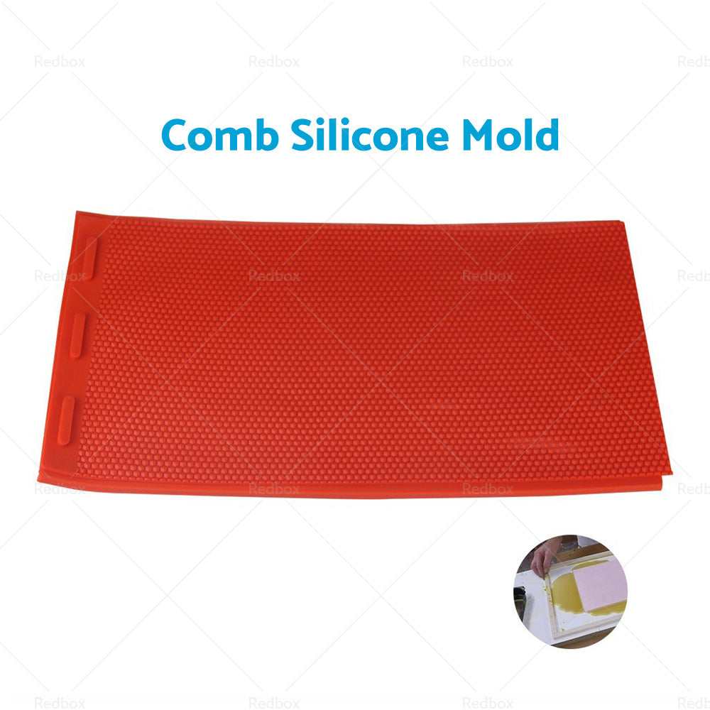 {{ Beekeeping Soft Red Beeswax Wax Sheet Mould DIY Silicone Comb Press Mold Tools }} - Buy Car Parts Online at {{ Kaka Auto Parts }}.