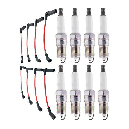 Ignition Leads & Spark Plugs Set Suitable For Holden VZ Commodore L76 / L77 19351569