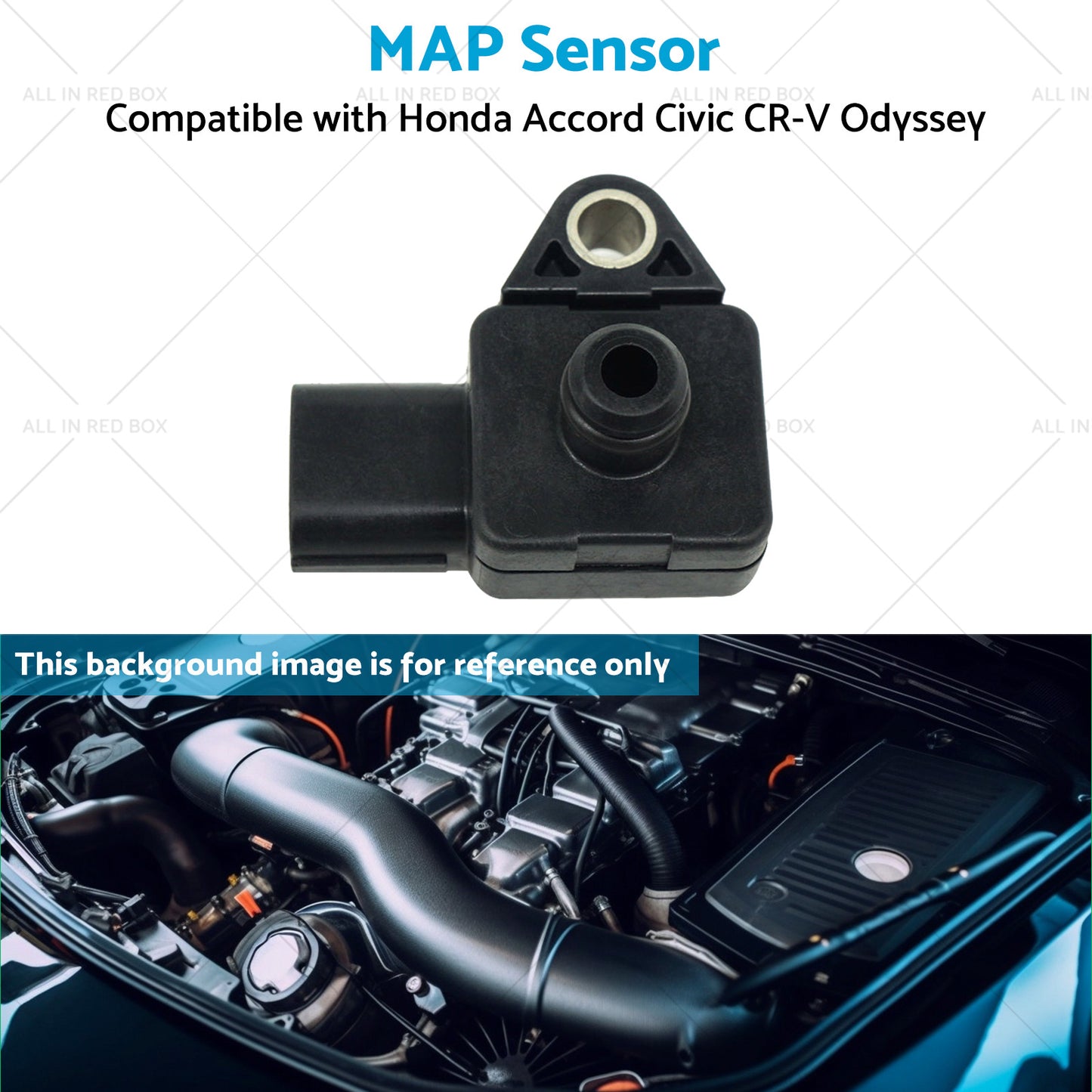 {{ 37830PGKA01 MAP Sensor Suitable for Honda Accord Civic CR-V Odyssey Acura MDX }} - Buy Car Parts Online at {{ Kaka Auto Parts }}.