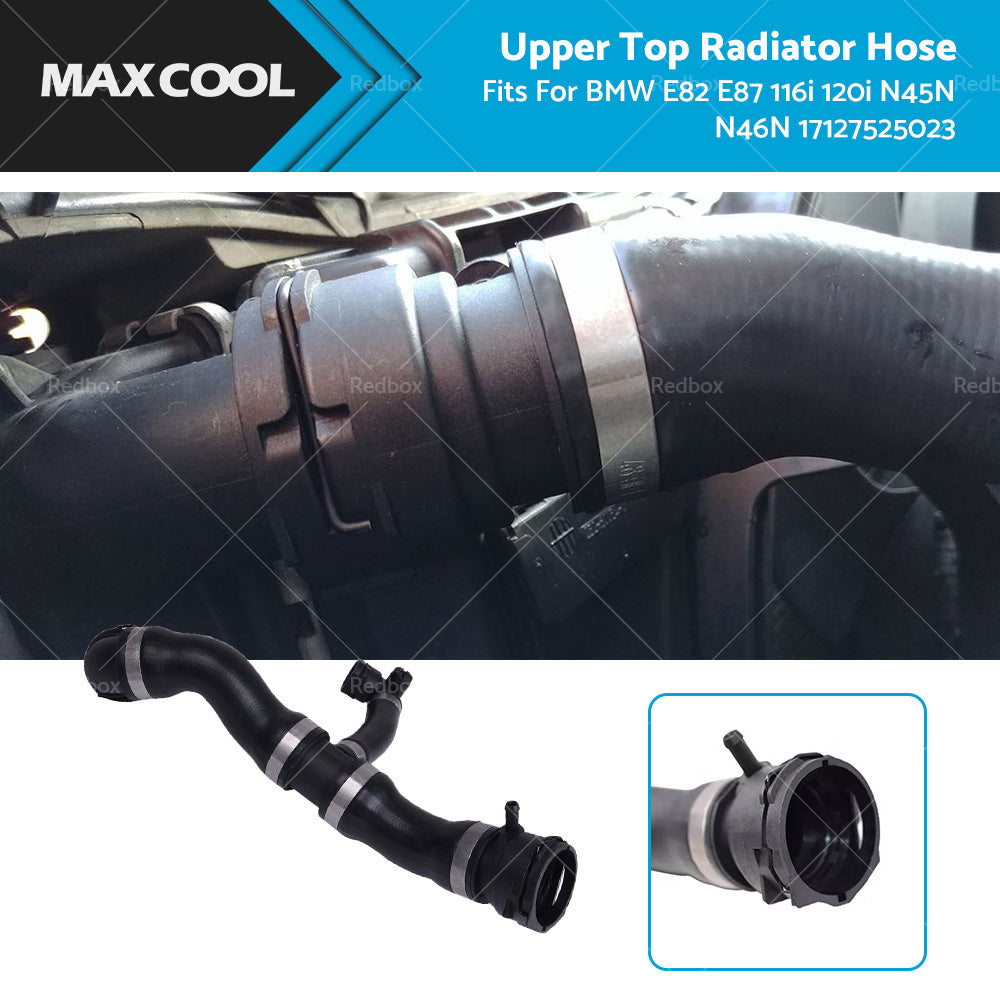 {{ Upper Top Radiator Hose Fits For BMW E82 E87 116i 120i N45N N46N 17127525023 }} - Buy Car Parts Online at {{ Kaka Auto Parts }}.
