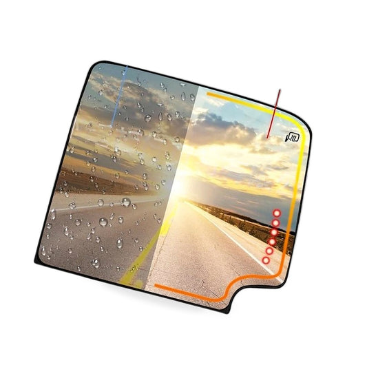 Side Mirror Glass with LED Suitable for Chevy Silverado GMC Sierra 2014-2017