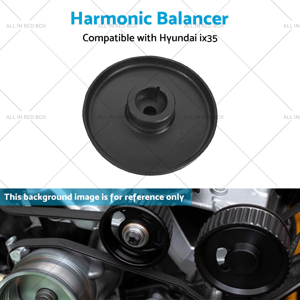 {{ Harmonic Balancer Damper Pulley Suitable For Hyundai ix35 LM 2. 0L Diesel 2010-on }} - Buy Car Parts Online at {{ Kaka Auto Parts }}.