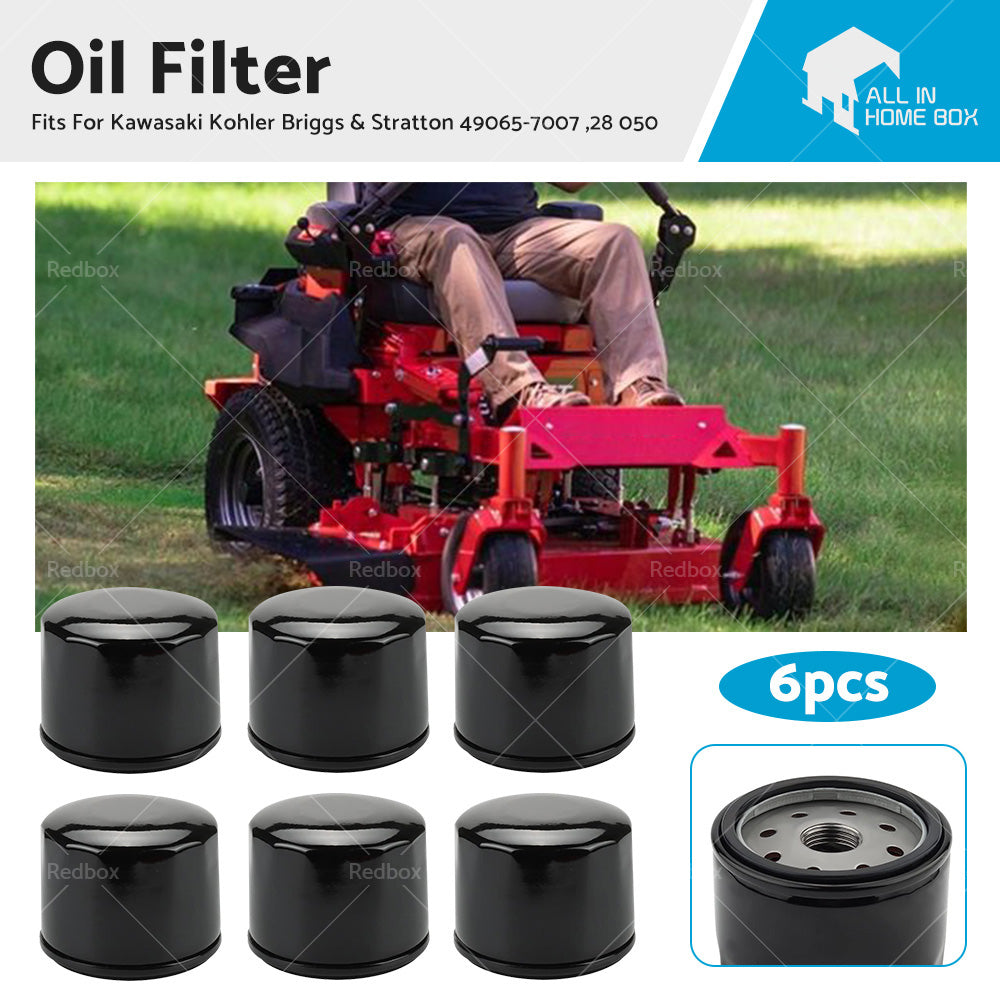 {{ 6x Oil Filter for Kawasaki Kohler Briggs and Stratton 49065-7007 , 28 050 }} - Buy Car Parts Online at {{ Kaka Auto Parts }}.
