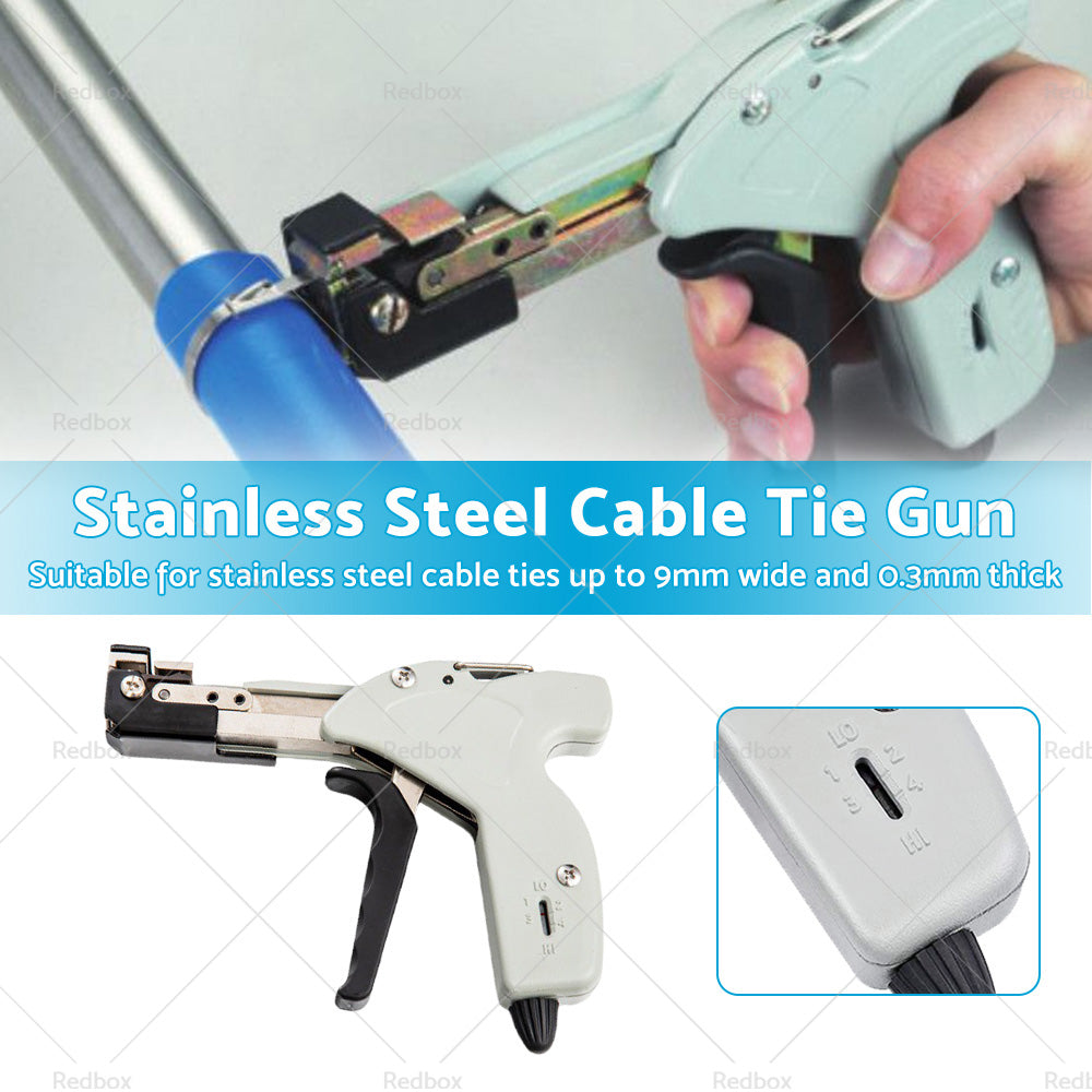 {{ Stainless Steel Cable Tie Gun Tool Automatic Tightener Tensioner Cutter }} - Buy Car Parts Online at {{ Kaka Auto Parts }}.