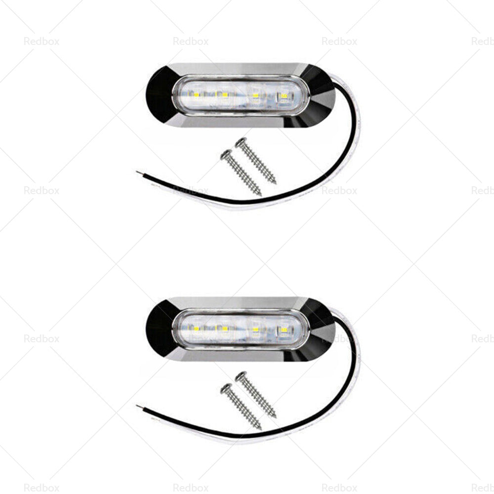 {{ 10x Amber Red Clearance Lights Side Marker Suitable For Truck Trailer Caravan }} - Buy Car Parts Online at {{ Kaka Auto Parts }}.