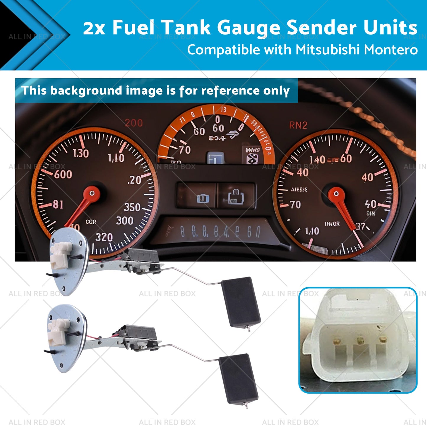 {{ 2x Fuel Tank Gauge Sender Units Suitable for Mitsubishi Montero Pajero V75 00-15 }} - Buy Car Parts Online at {{ Kaka Auto Parts }}.