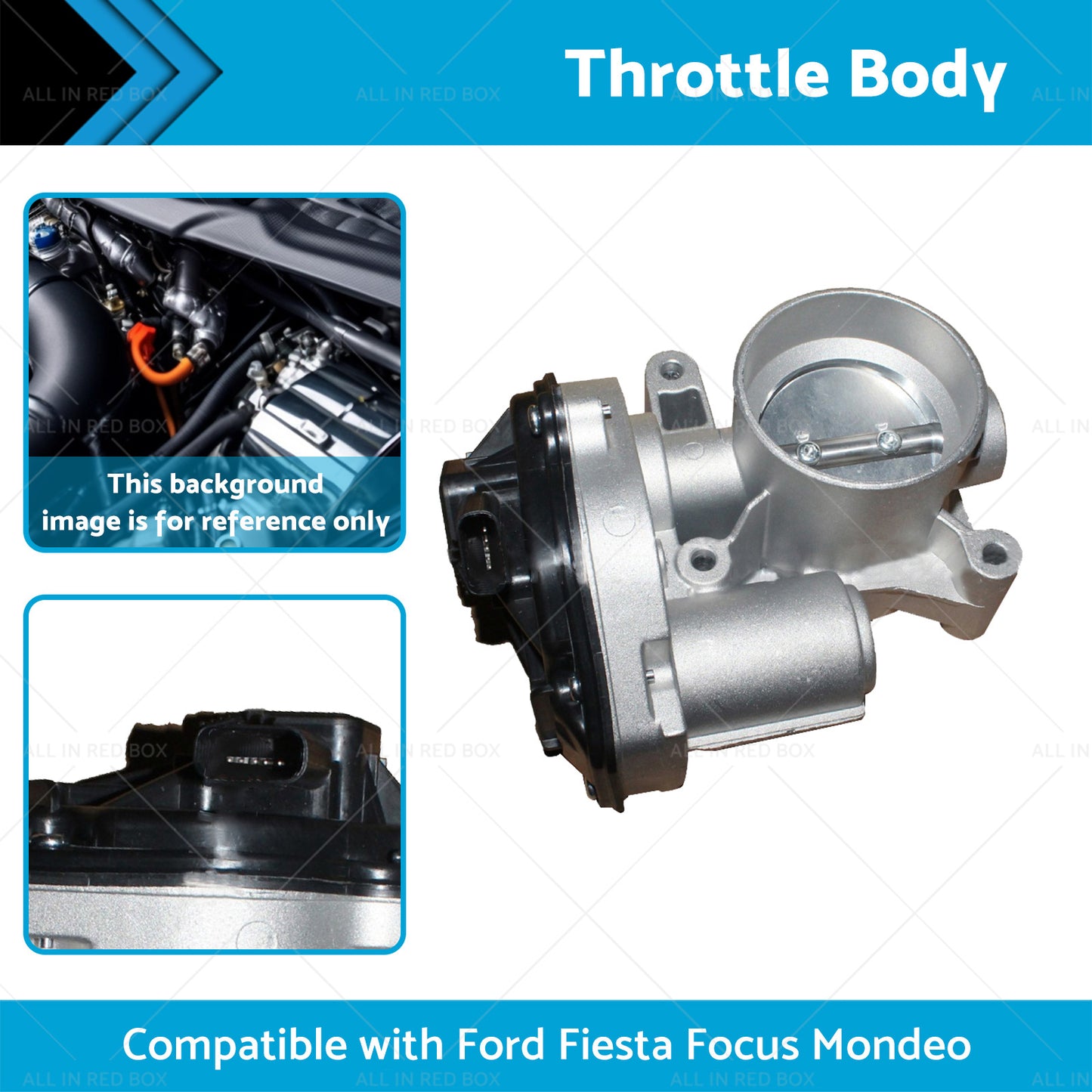 {{ Throttle Body 1537636 Suitable For Ford Fiesta Mondeo Focus 2. 0L 2003-2012 }} - Buy Car Parts Online at {{ Kaka Auto Parts }}.