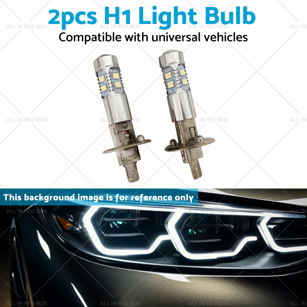 {{ 2PCS H1 LED Headlight Bulb CREE XBD Fog Driving Light Car UTE 4WD Lamp Globe }} - Buy Car Parts Online at {{ Kaka Auto Parts }}.