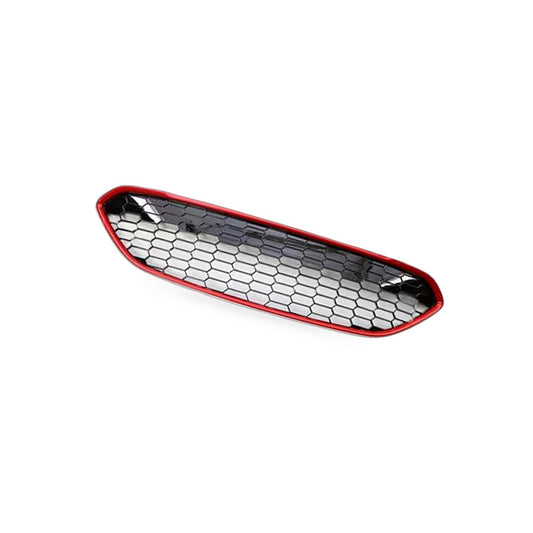 Front Grille Mesh Insert Suitable for Ford Fiesta 2013-2016 Red Honeycomb