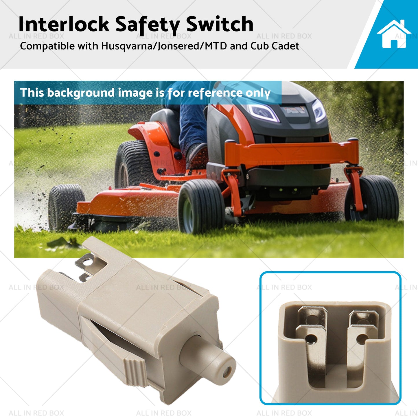 {{ 925-3164A Interlock Safety Switch For Selected Husqvarna MTD Cub Cadet Mowers }} - Buy Car Parts Online at {{ Kaka Auto Parts }}.