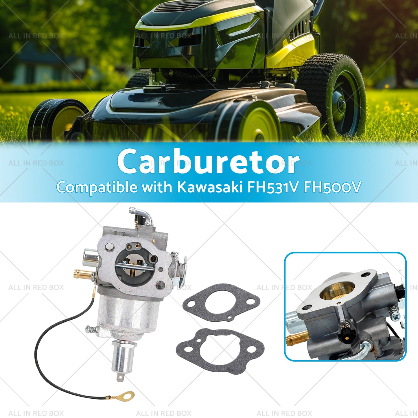 {{ Carburetor Suitable for Kawasaki FH531V FH500V 4-Stroke Engine 15003-7037 }} - Buy Car Parts Online at {{ Kaka Auto Parts }}.