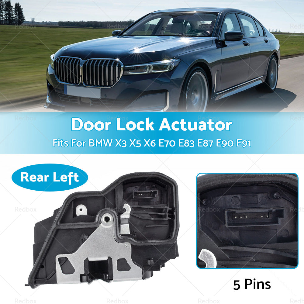 {{ Rear Left Door Lock Actuator Latch Suitable For BMW X3 X5 X6 E70 E83 E87 E90 E91 }} - Buy Car Parts Online at {{ Kaka Auto Parts }}.