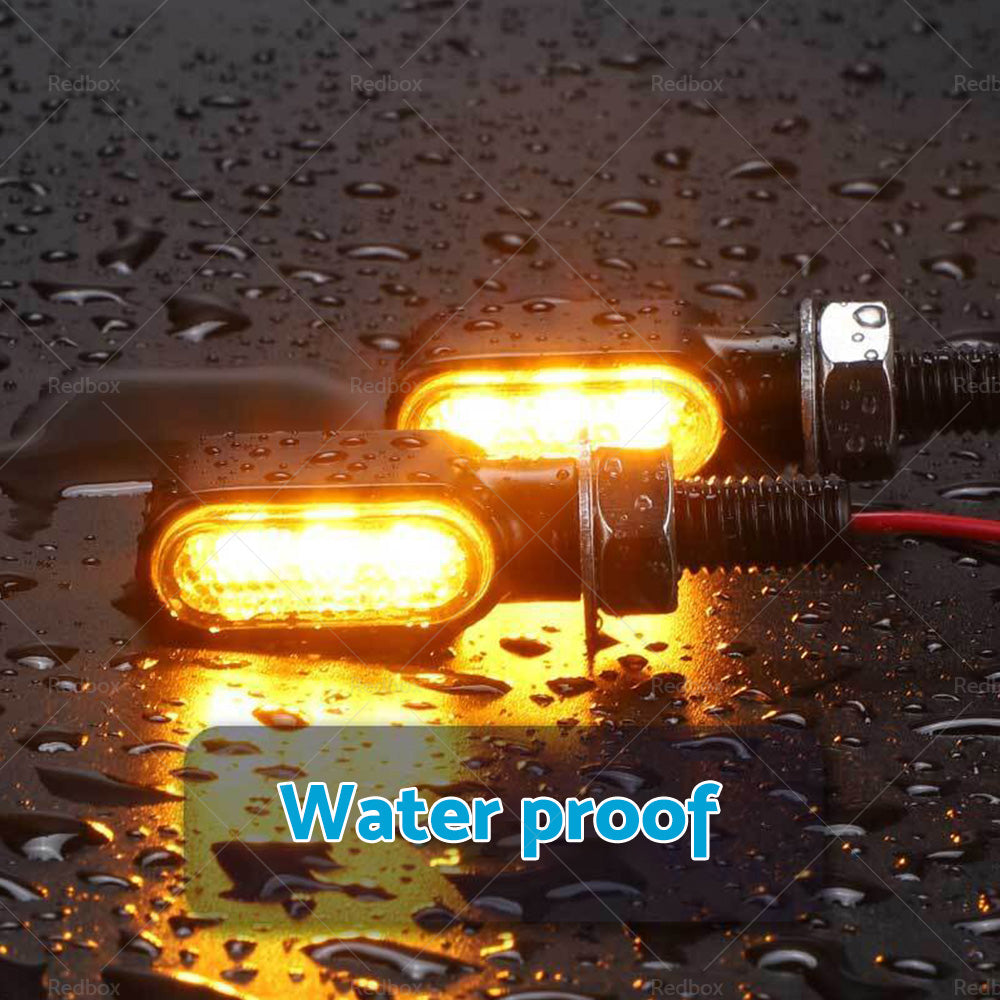 {{ 4x Motorcycle Indicators Turn Signal Blinkers Amber Mini LED Light Universal AU }} - Buy Car Parts Online at {{ Kaka Auto Parts }}.