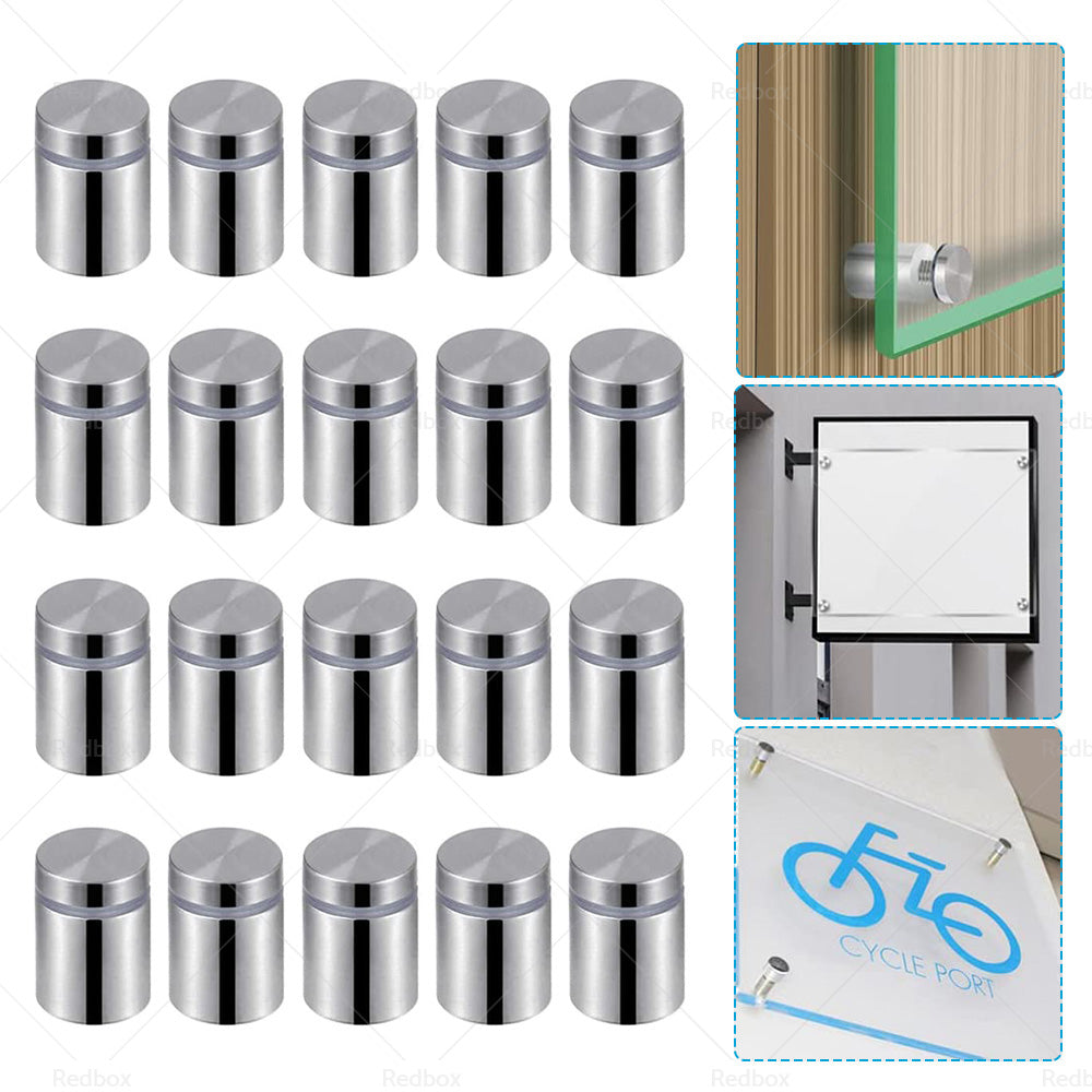 {{ 20 PCS Stainless Stand off Bolts Mount Standoffs Sign Advertisement Fixings }} - Buy Car Parts Online at {{ Kaka Auto Parts }}.