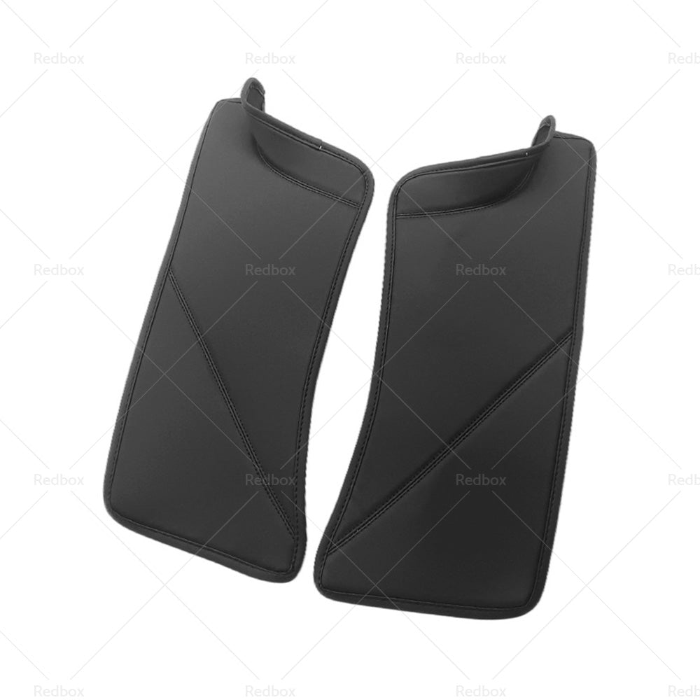 {{ 2PCS PU Rear Door Sill Protector Cover Pad Suitable for Tesla Model Y 2020-2022 }} - Buy Car Parts Online at {{ Kaka Auto Parts }}.