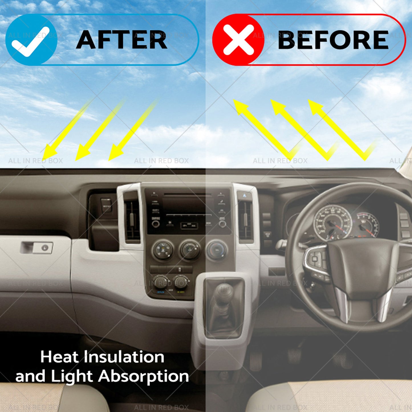 {{ Dash Mat Dashboard Sun Cover SuitableFor Toyota Corolla ZZE122 Fielder 2007-2012 }} - Buy Car Parts Online at {{ Kaka Auto Parts }}.
