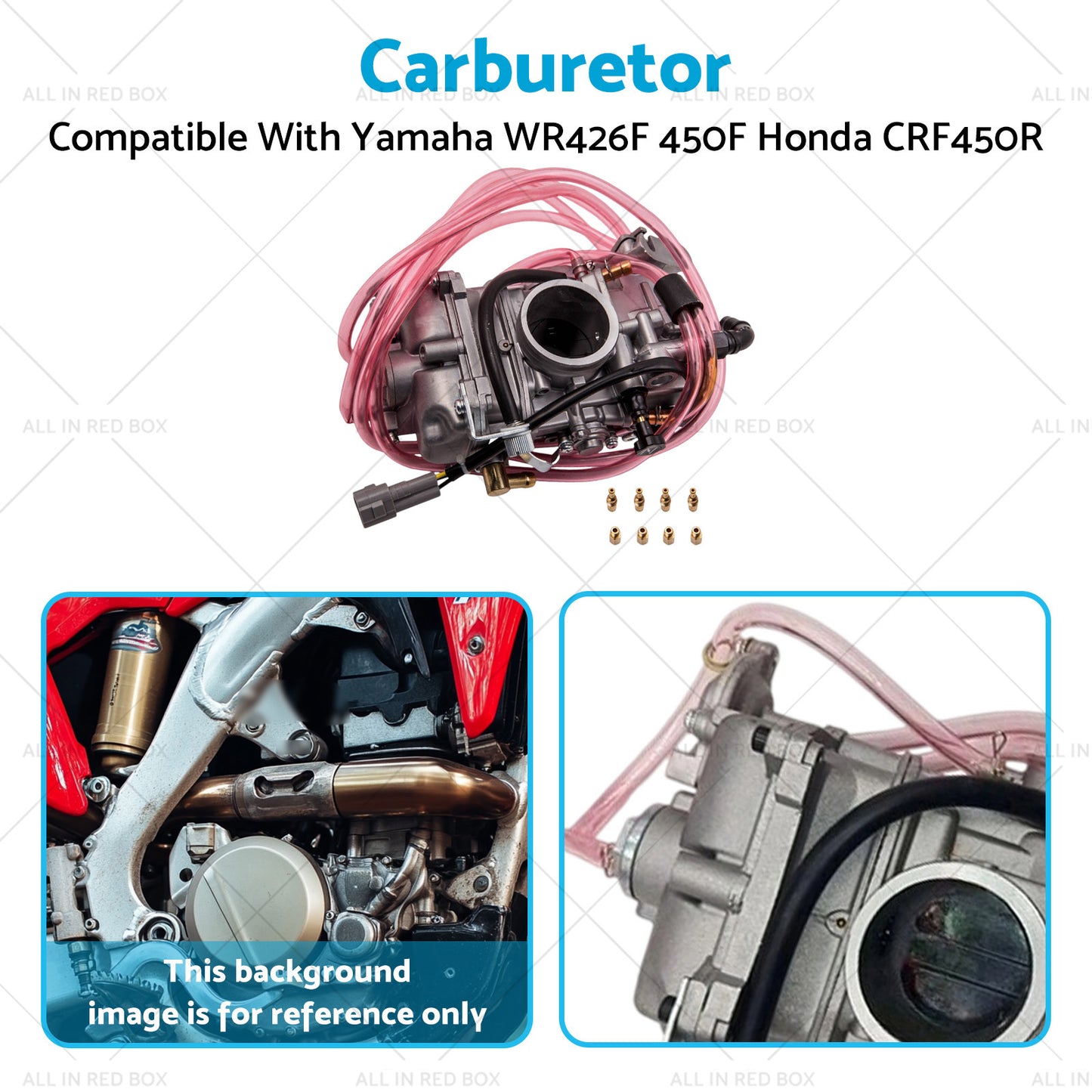 {{ Carburetor Suitable For Yamaha WR400F 426F 450F YZ400F Honda CRF450R CRF450X }} - Buy Car Parts Online at {{ Kaka Auto Parts }}.