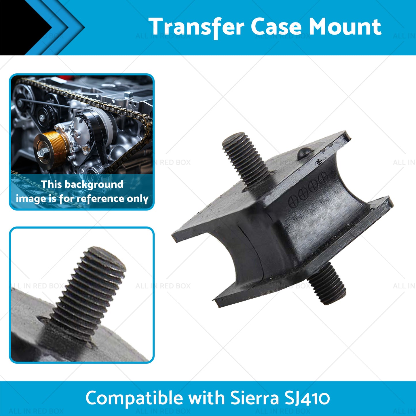 {{ 29610-81A20-000 Transfer Case Mount Suitable for Sierra SJ410 SJ413 84-99 }} - Buy Car Parts Online at {{ Kaka Auto Parts }}.