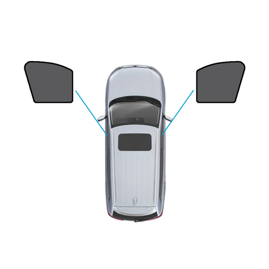 Magnetic Mesh Sun Blind Shades Suitable for Volvo XC90 2015-Current On Front/Rear