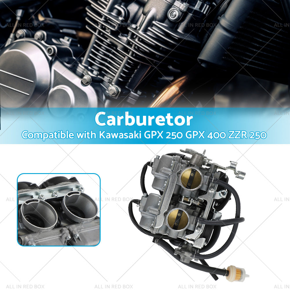 {{ Carburetor Carb 15001-1433 Suitable For Kawasaki GPX 250 GPX 400 ZZR 250 }} - Buy Car Parts Online at {{ Kaka Auto Parts }}.