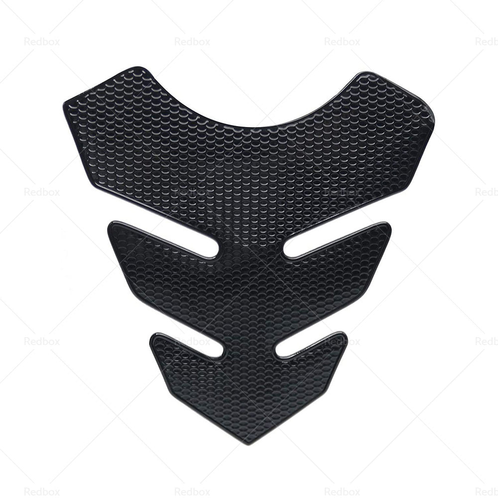 {{ Wide Pure Black Motorcycle Gas Tank Pad Protector Sticker Decal For Motorbike }} - Buy Car Parts Online at {{ Kaka Auto Parts }}.