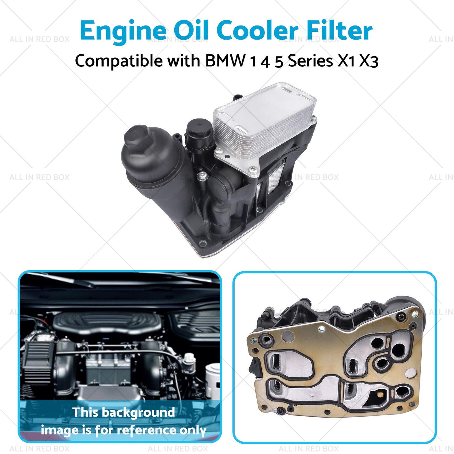 {{ Engine Oil Filter Housing and Cooler 11428507697 SuitableFor BMW N47 N57 F25 10-19 }} - Buy Car Parts Online at {{ Kaka Auto Parts }}.