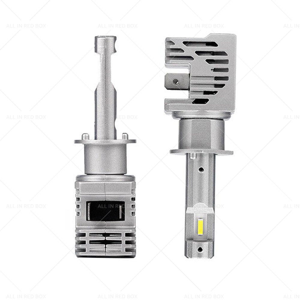 {{ 2X H1 LED Car Head light Conversion Globes Beam Canbus Bulb White 6500K High Low }} - Buy Car Parts Online at {{ Kaka Auto Parts }}.