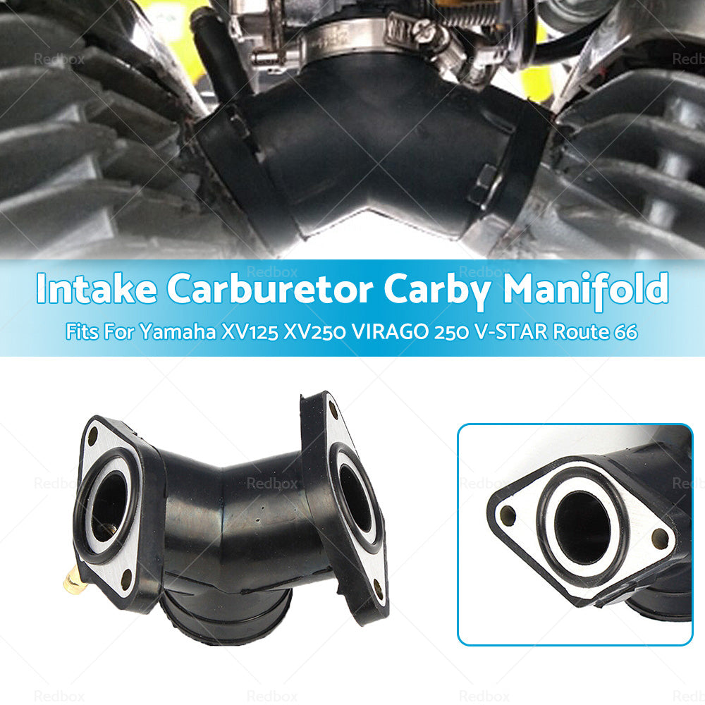 {{ Intake Carburetor Carby Manifold Fits For Yamaha XV125 XV250 VIRAGO 250 V-STAR }} - Buy Car Parts Online at {{ Kaka Auto Parts }}.