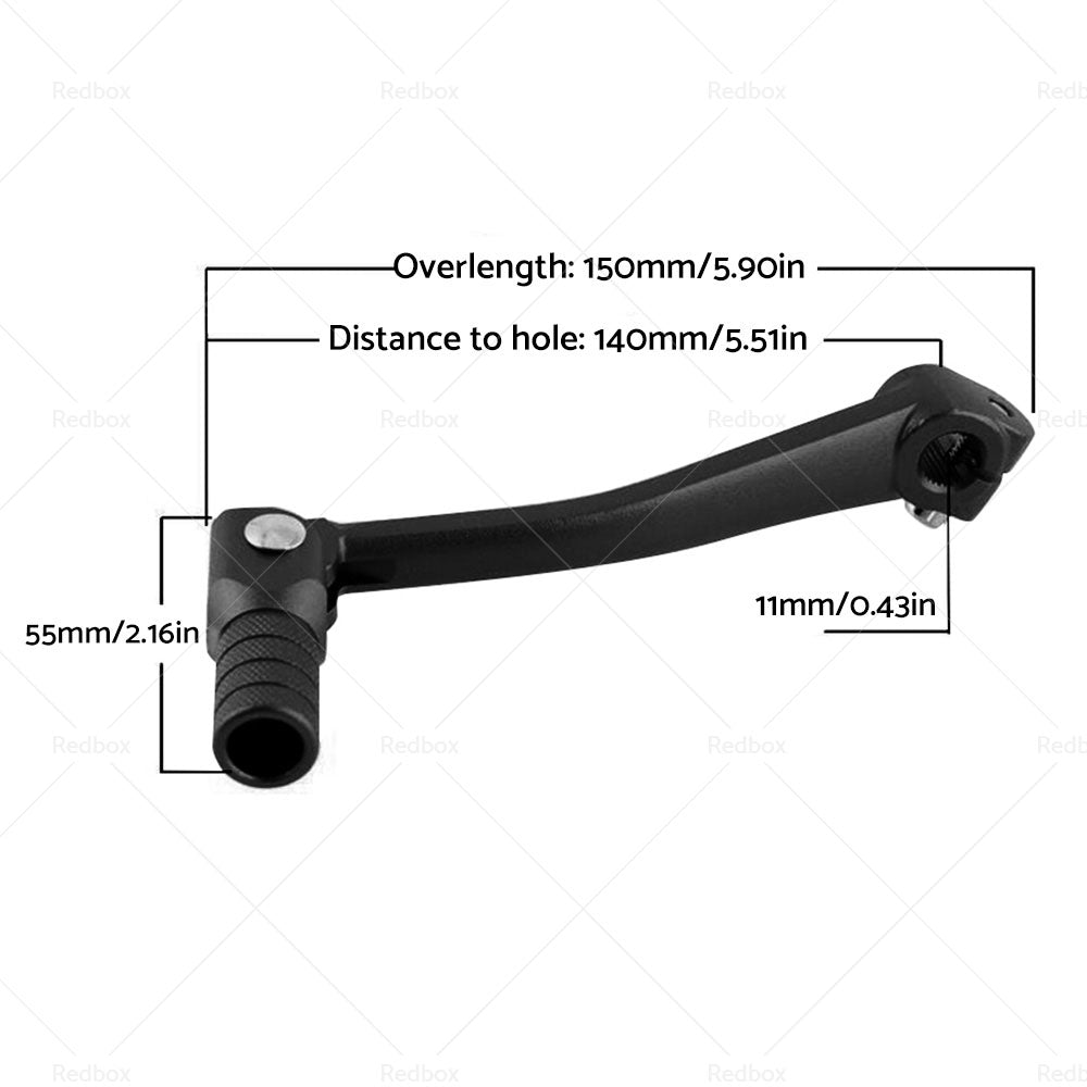 {{ For 110cc 125cc PIT PRO QUAD DIRT BIKE ATV 158mm 11mm Gear Lever Shifter Handle }} - Buy Car Parts Online at {{ Kaka Auto Parts }}.