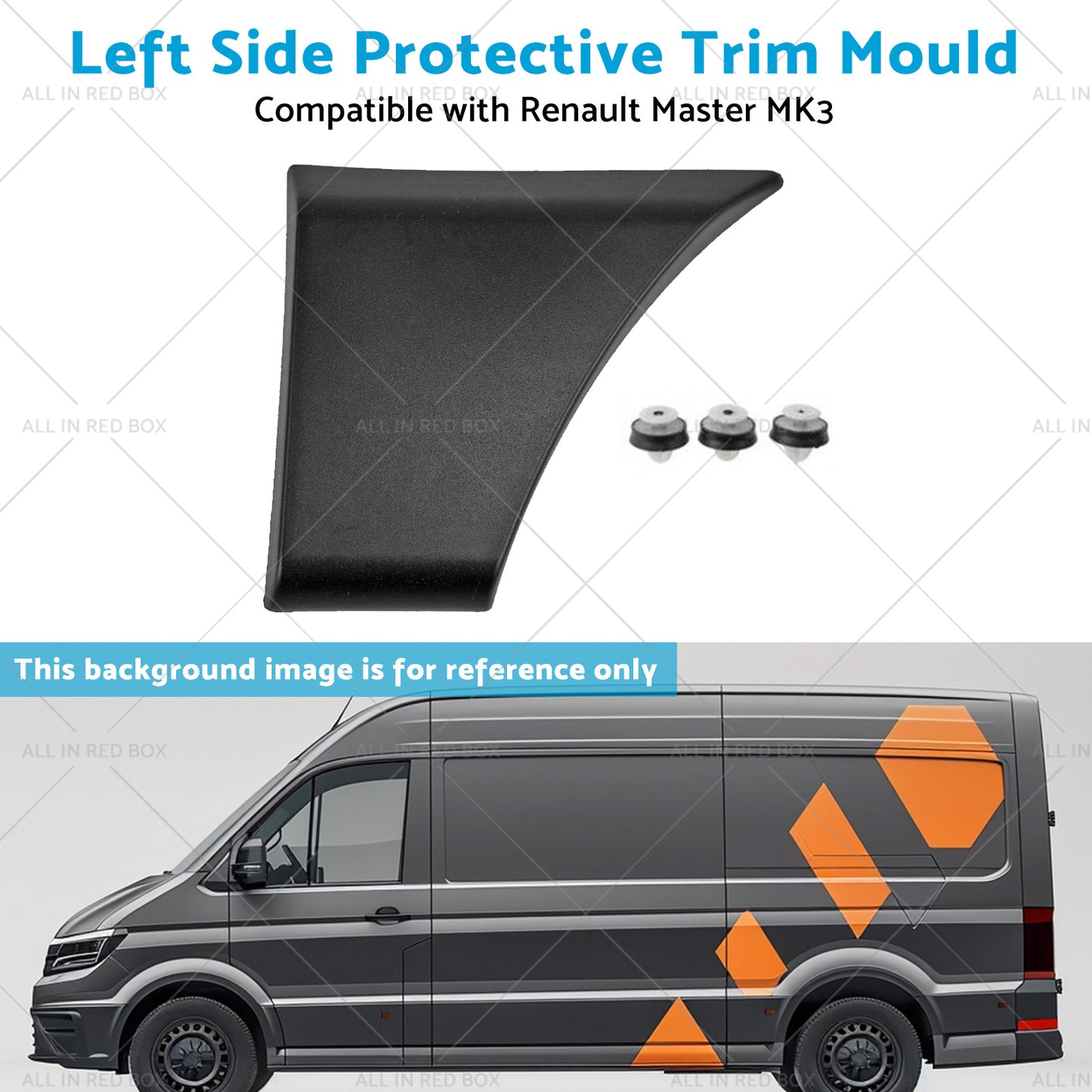 {{ Side Protective Trim Mould Front Of Rear Wheel Suitable for Renault Master MK3 }} - Buy Car Parts Online at {{ Kaka Auto Parts }}.