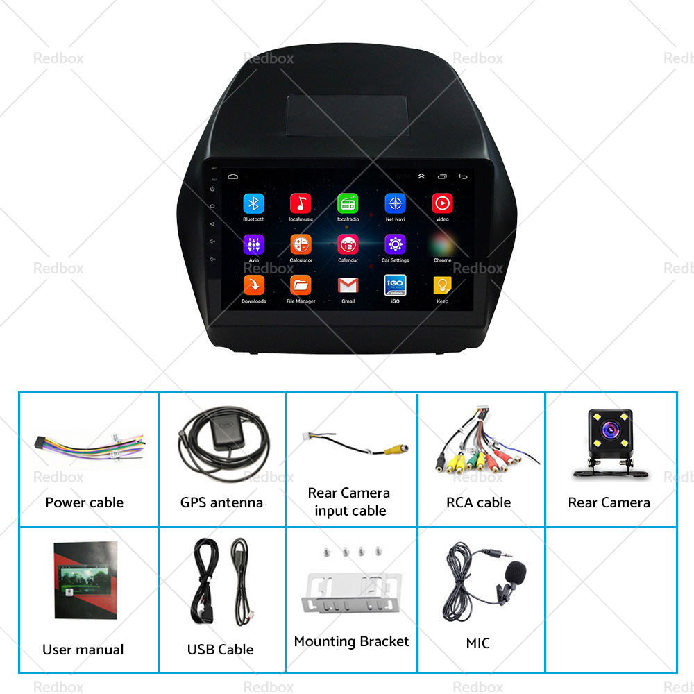 {{ 32G Car Stereo Radio Head Unit CarPlay 10. 1 inch Android11 Suitable For Hyundai IX35 }} - Buy Car Parts Online at {{ Kaka Auto Parts }}.