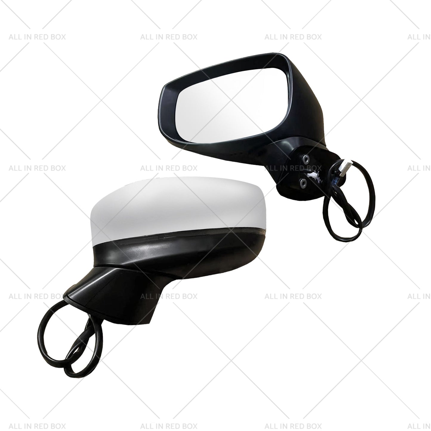 {{ Silver Door Mirror Suitable for Mazda CX-5 2017 Onward With BlindSpot 9 Wires }} - Buy Car Parts Online at {{ Kaka Auto Parts }}.
