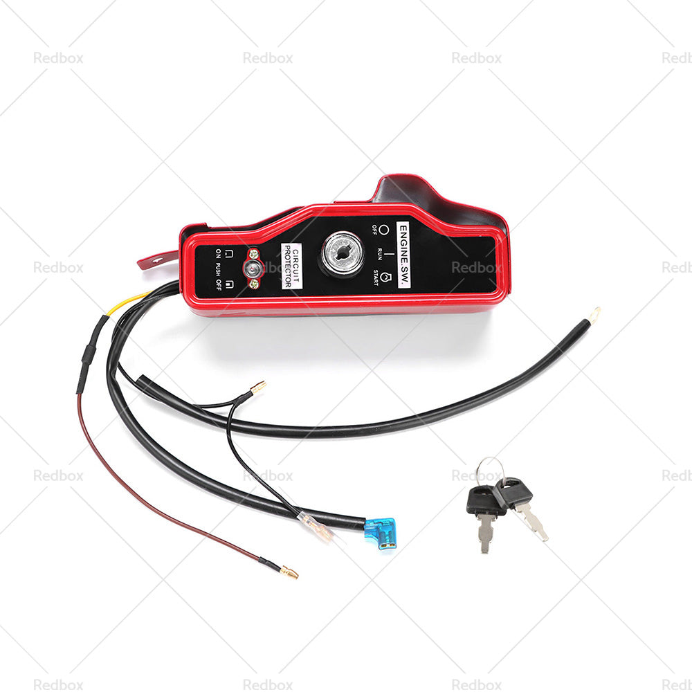 {{ Ignition Switch Key Panel Electric Start for Honda GX340 11HP GX390 13HP Engine }} - Buy Car Parts Online at {{ Kaka Auto Parts }}.