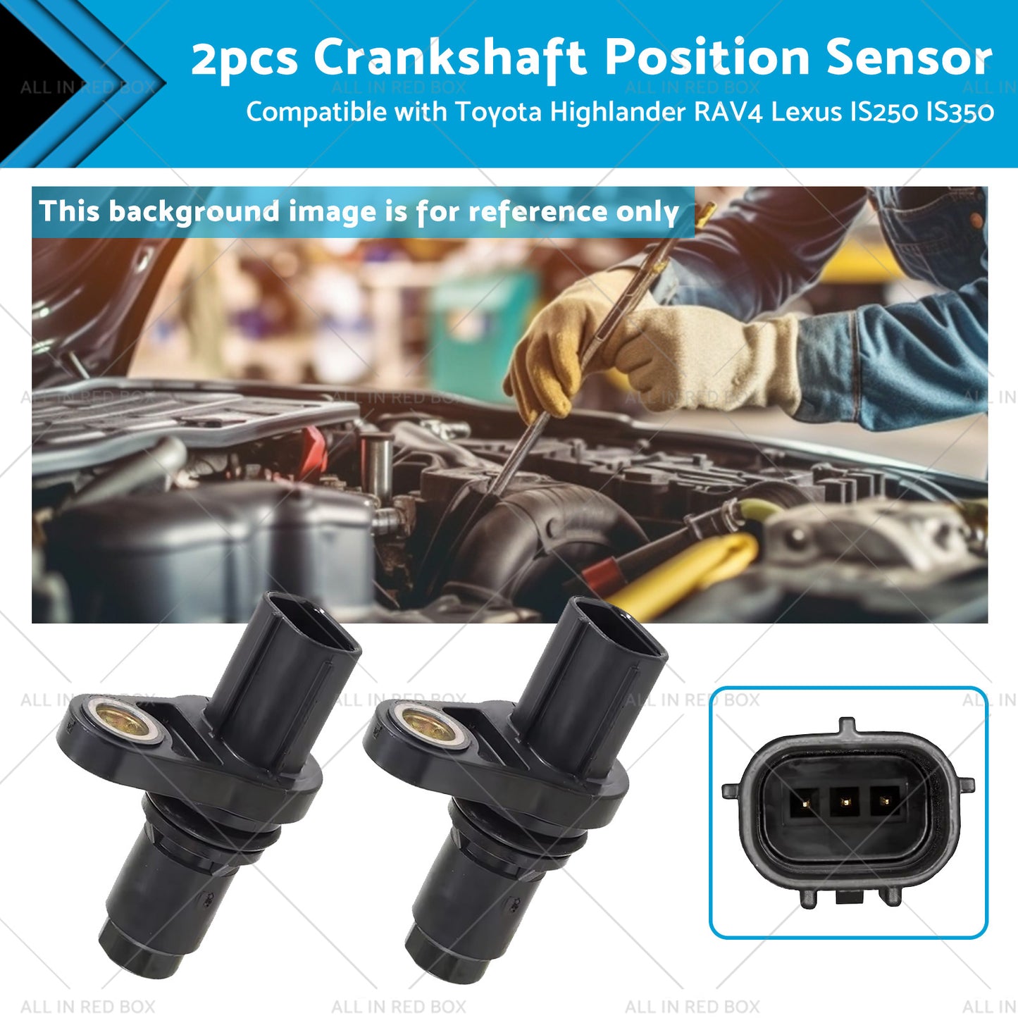 {{ 2x Camshaft Position Sensor 90919-05060 Suitable for Toyota 4Runner IS250 IS350 }} - Buy Car Parts Online at {{ Kaka Auto Parts }}.