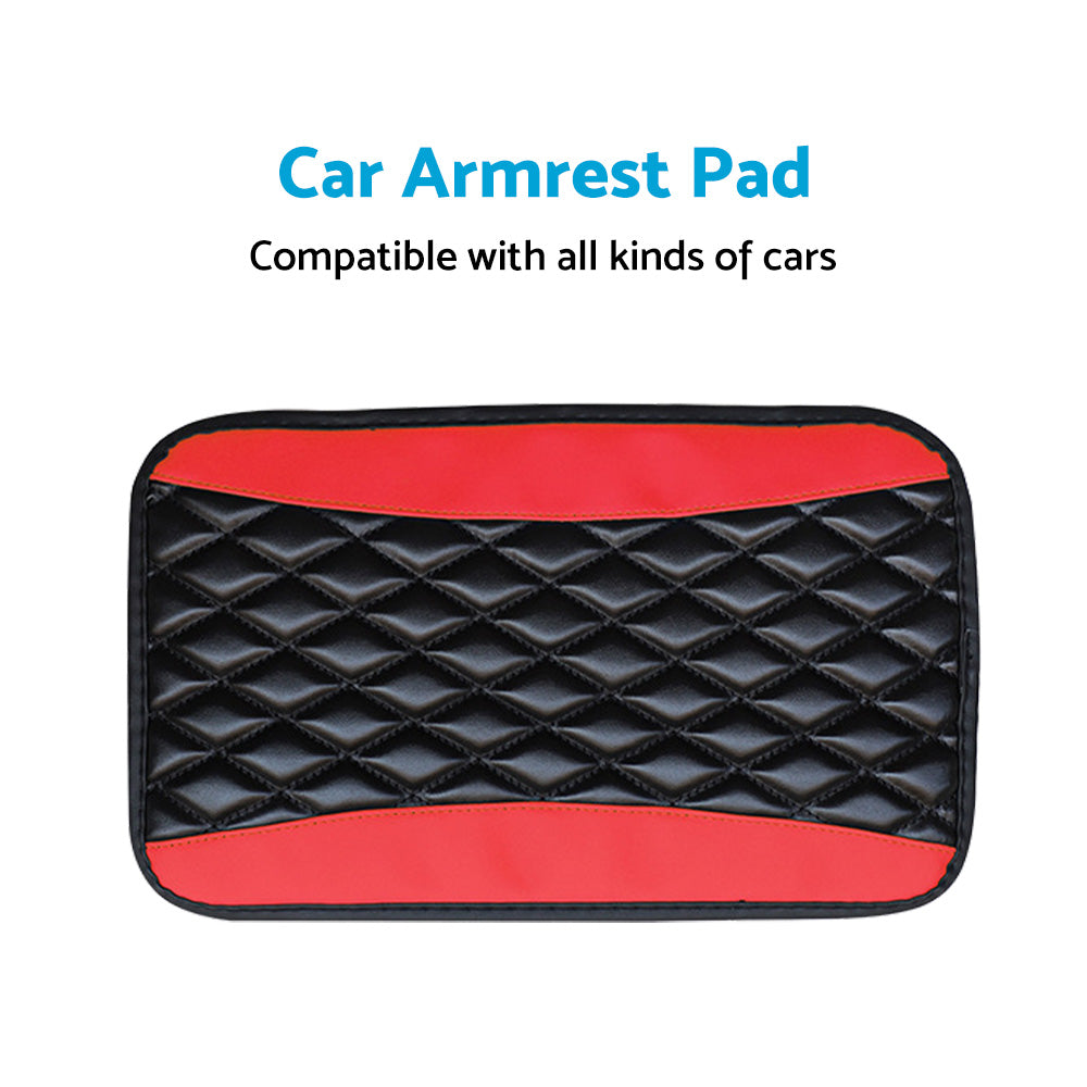 {{ Universal Car Armrest Cushion Cover Center Console Box Pad Protector PU Leather }} - Buy Car Parts Online at {{ Kaka Auto Parts }}.