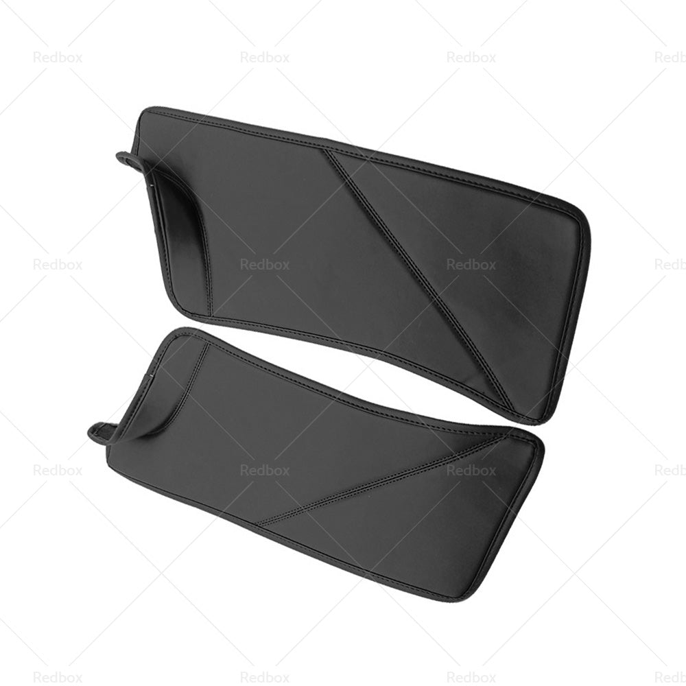 {{ 2PCS PU Rear Door Sill Protector Cover Pad Suitable for Tesla Model Y 2020-2022 }} - Buy Car Parts Online at {{ Kaka Auto Parts }}.