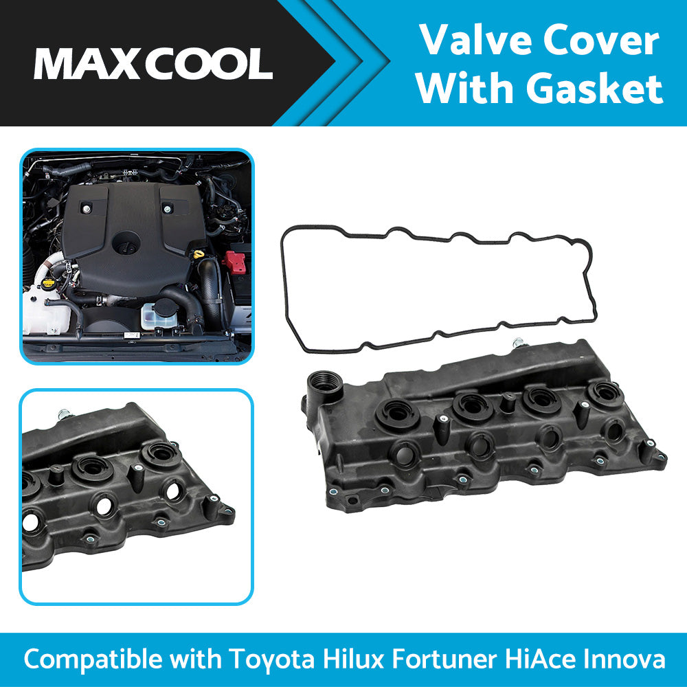 {{ Valve Rocker Cover Suitable for Toyota Hilux KUN15 KUN25 KUN16 2. 5 3. 0 w or Gasket }} - Buy Car Parts Online at {{ Kaka Auto Parts }}.