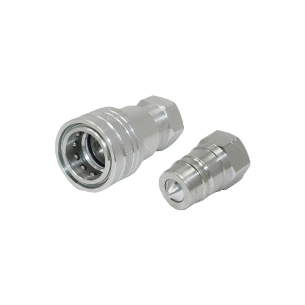 {{ PAIR Hydraulic Quick Release Coupling 1 or 2 inch BSP Set Tractor Loader Male and Female }} - Buy Car Parts Online at {{ Kaka Auto Parts }}.