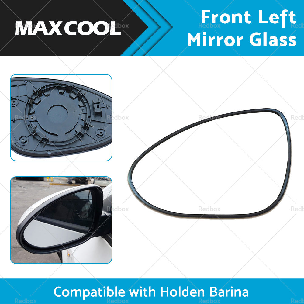 {{ Suitable for Holden Barina 2011-ONWARD Left Mirror Glass w Back Plate NO HEATED }} - Buy Car Parts Online at {{ Kaka Auto Parts }}.