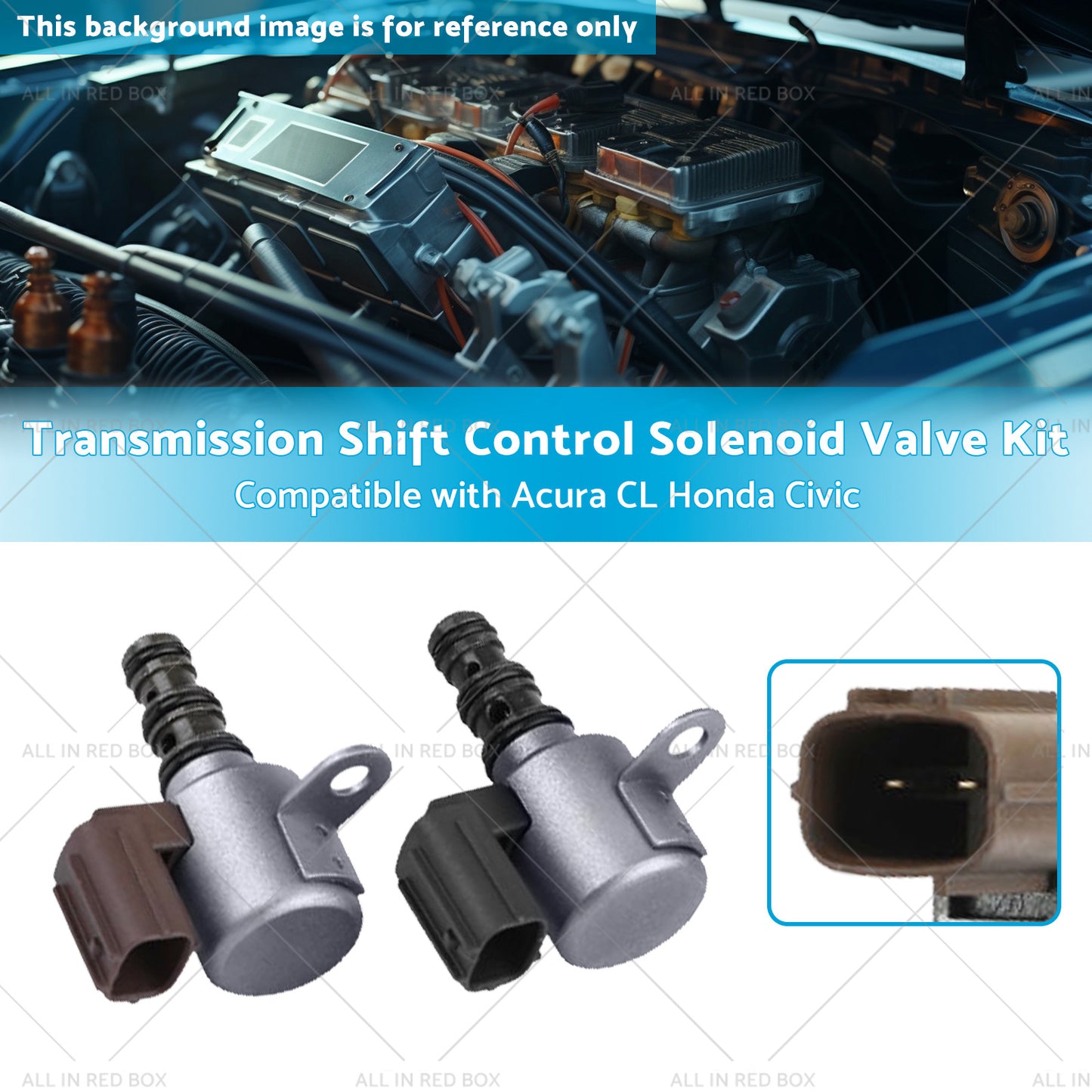 {{ Transmission Shift Control Solenoid Valve Kit Suitable for Honda Civic Acura CL }} - Buy Car Parts Online at {{ Kaka Auto Parts }}.