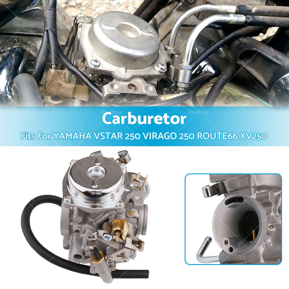 {{ Carburetor Carby Fits For YAMAHA VSTAR 250 VIRAGO 250 ROUTE66 XV250 1988 - 2014 }} - Buy Car Parts Online at {{ Kaka Auto Parts }}.